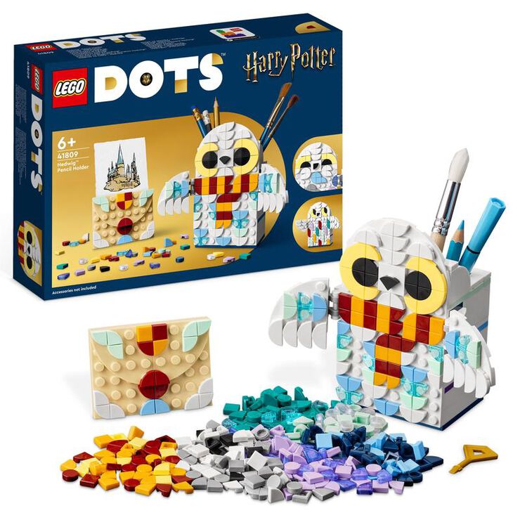 LEGO® DOTS Portalápices Hedwig 41809 LEGO® DOTS Portalápices Hedwig 41809