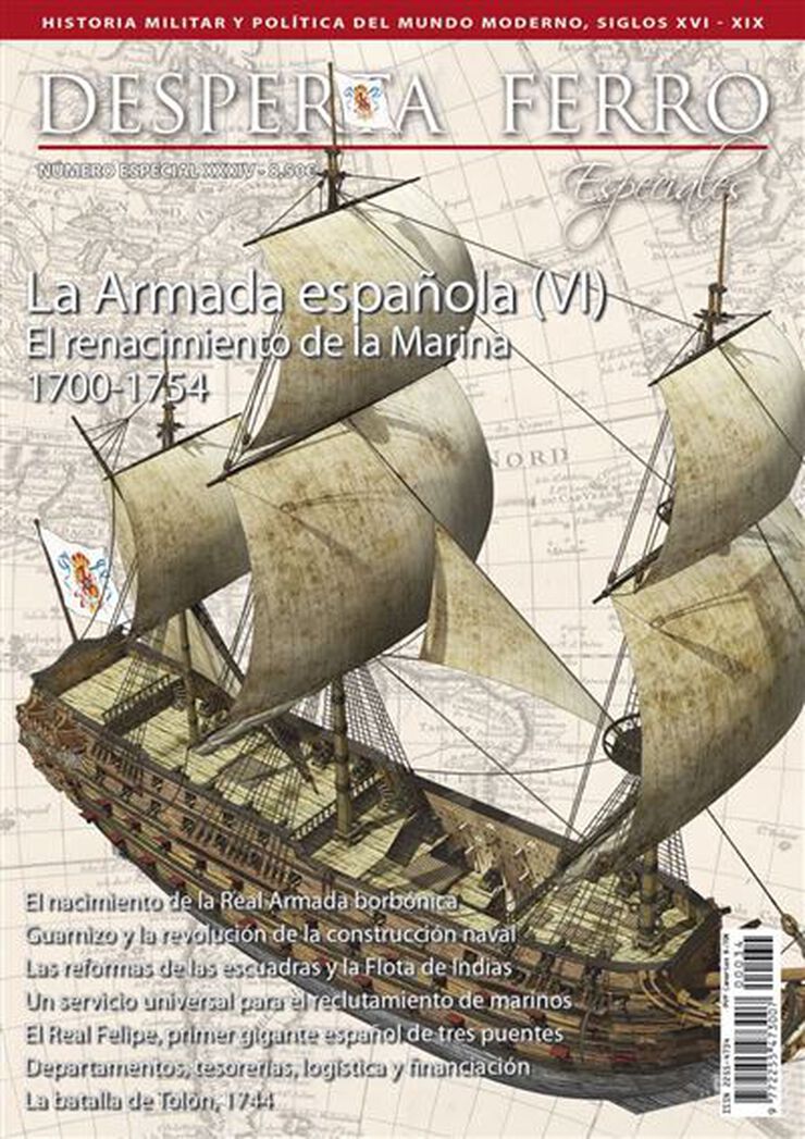Desperta Ferro 34 Armada española VI siglo XVIII