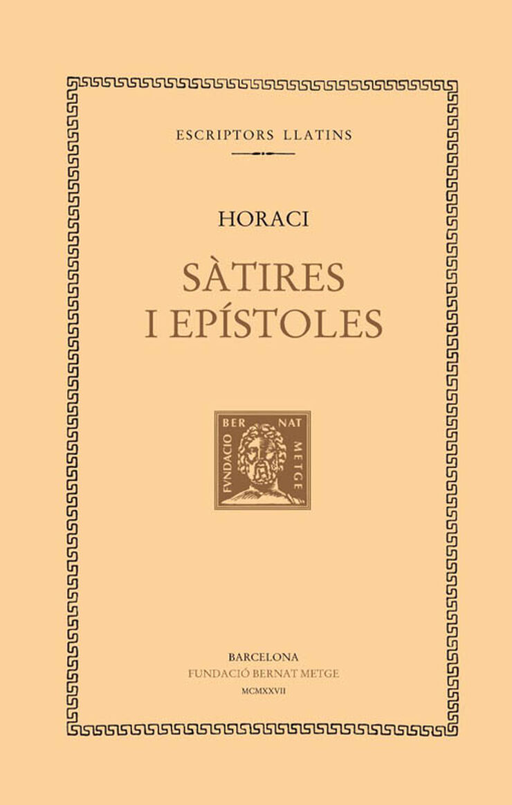 Sàtires i epístoles