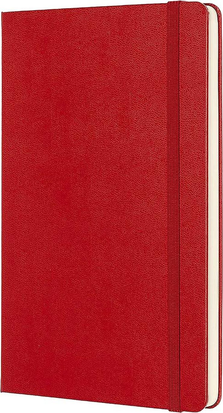 Libreta Moleskine P Rojo Liso