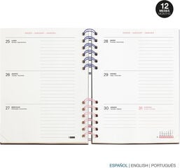 Agenda Escolar Plus W-O S/V Mult. 2026-2027 Malva