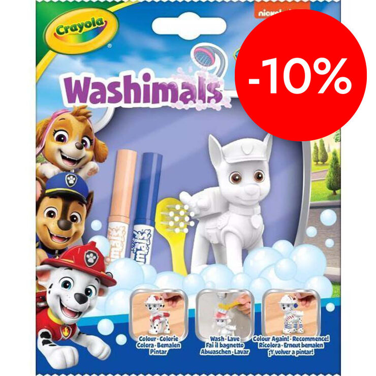 Washimals Patrulla Peluda Sobre Individual