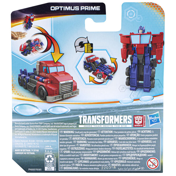 Transformers Earthspark Cambiador de 1 Pas amb Gir assortits