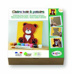 Kit Aladine Pinta Figura madera Oso