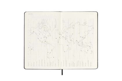 Agenda Moleskine 22-23 Diaria Negra Large Agenda Moleskine 22-23 Diaria Negra Large