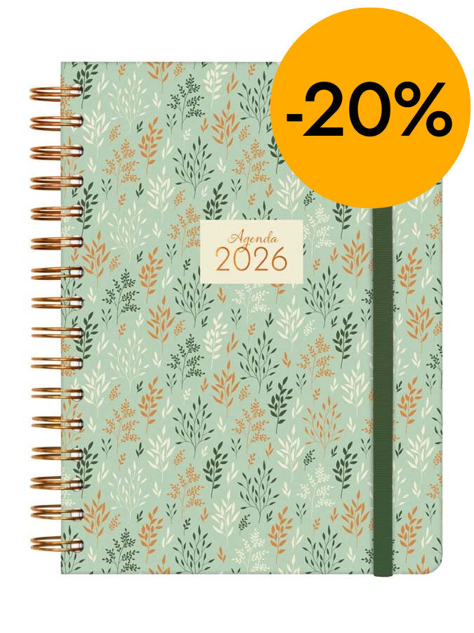 Agenda Finocam You E10 d&iacute;a/p&aacute;g cas 2026 Trigo