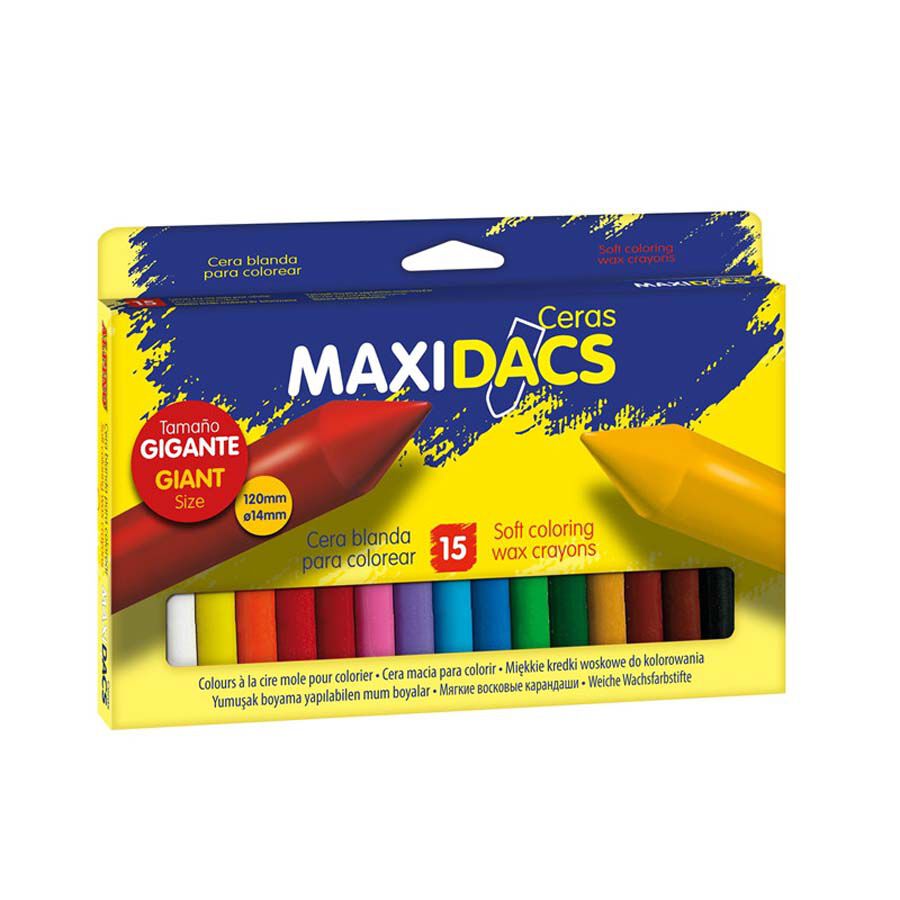 Ceras Alpino MaxiDacs 15 colores