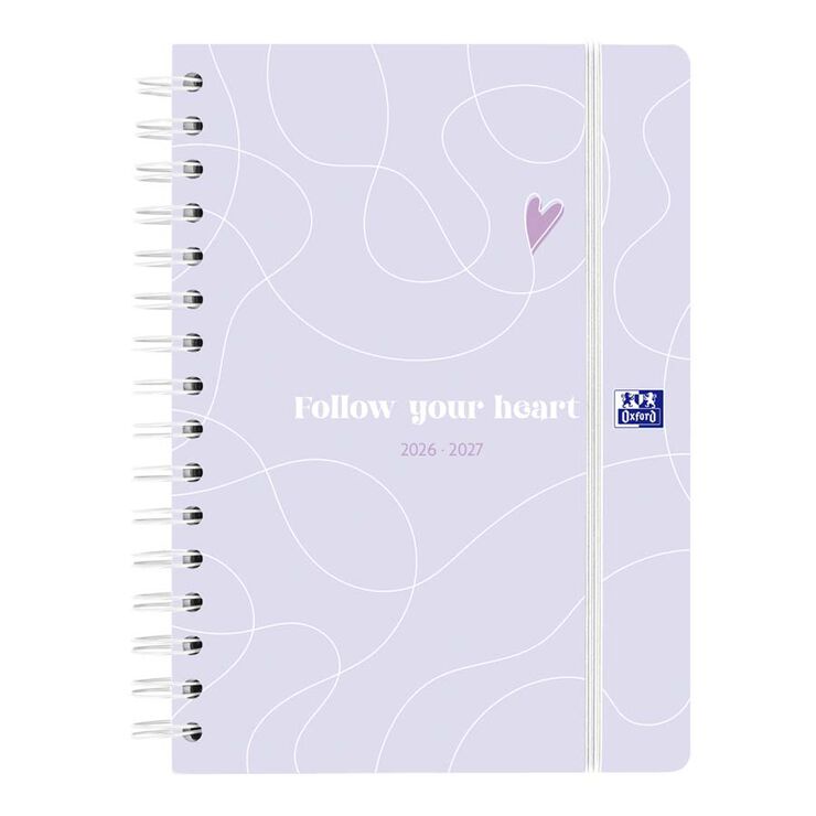 Agenda Escolar Oxford Cute A5 Semana/vista Castellano 2026-2027