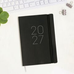 Agenda Finocam Flex Llisa Setmana Vista Vertical 2027 Castell&agrave; Negre