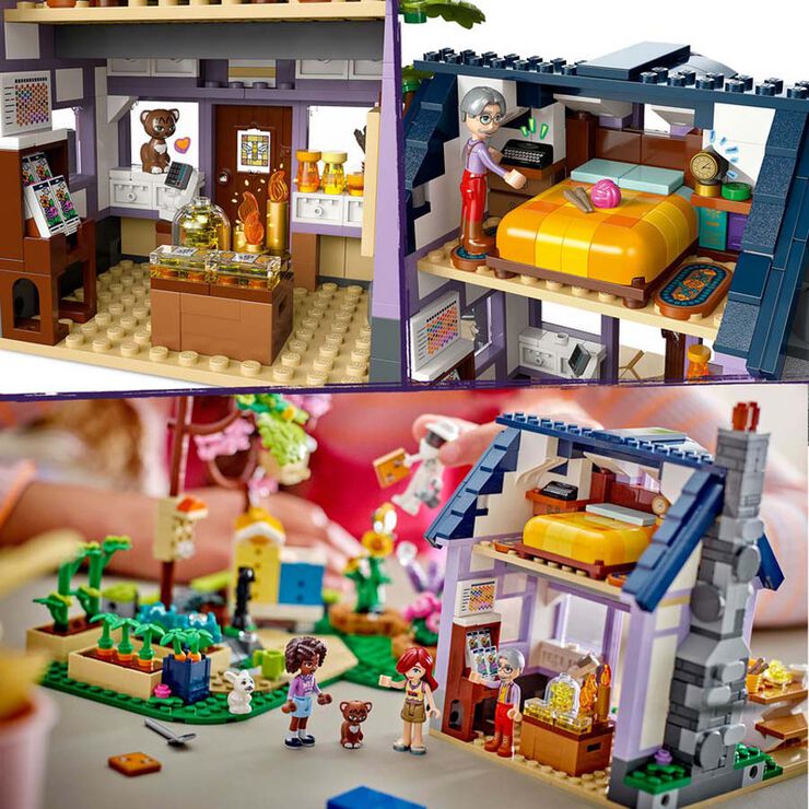 LEGO® LEGO Friends Casa de los Apicultores y Jardín de Flores 42669
