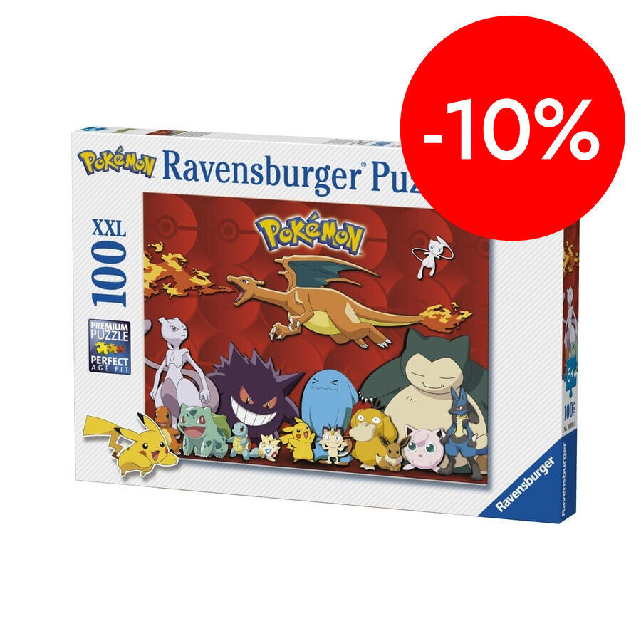 Puzle 100 piezas XXL Pok&eacute;mon
