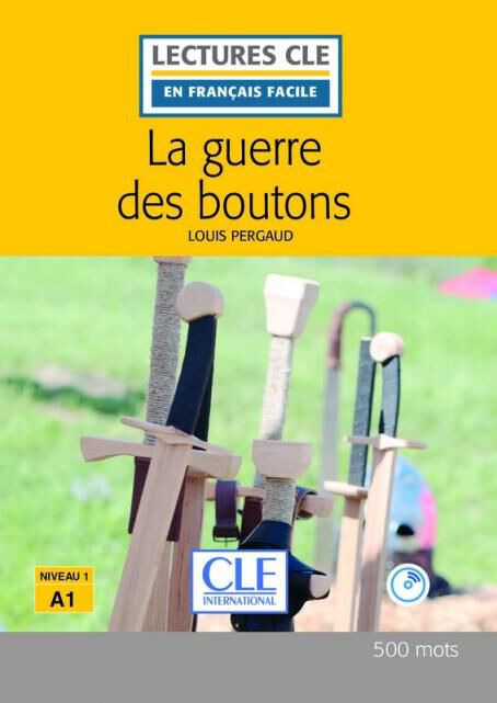 GUERRE DES BOUTONS 2E/+CD Cle 9782090317619