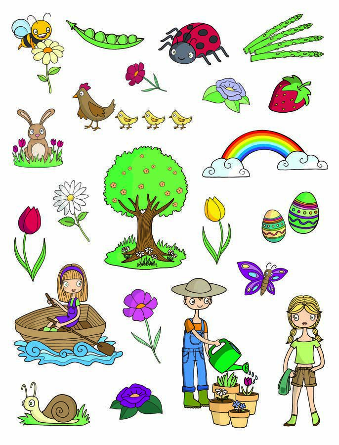 Gomets tem&agrave;tics Apli Primavera 12 fulls 264u