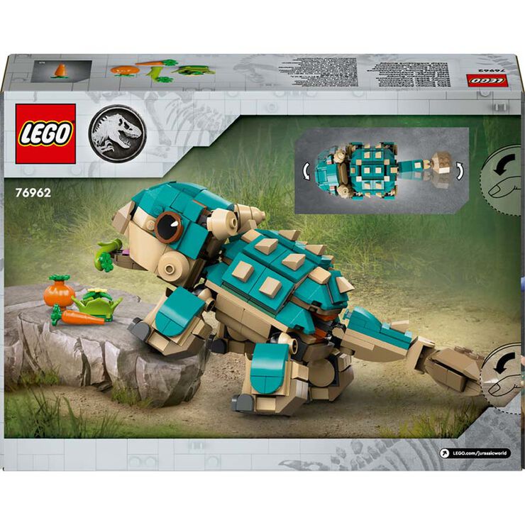 LEGO® Jurassic World Bumpy Bebé: Ankylosaurus 76962