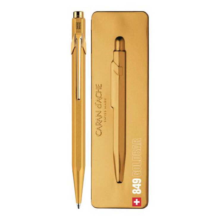 Bolígrafo Caran d'Ache 849 Goldbar