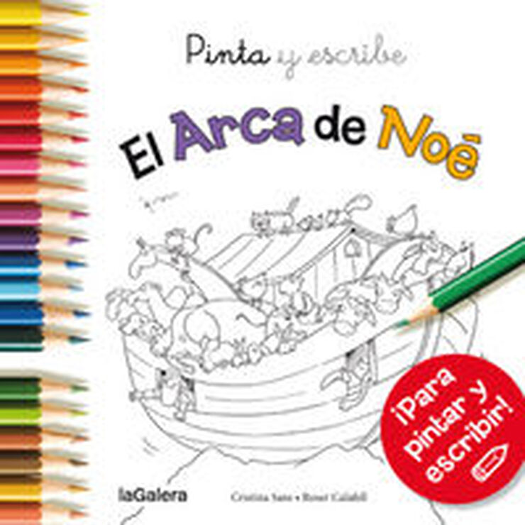 Pinta y escribe El Arca de Noé