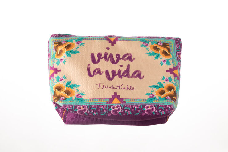 Neceser Dignidart Frida Kahlo Lila Neceser Dignidart Frida Kahlo Lila