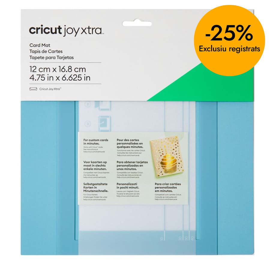 Xtra Tapete corte tarjetas 12x16,8cm