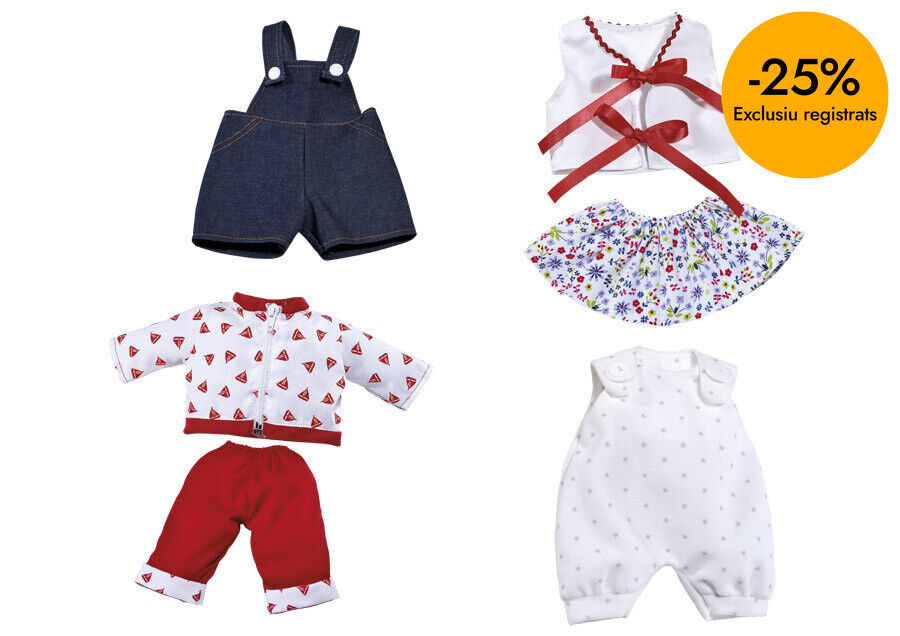 Conjunto 4 disfraces abroches