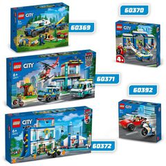 LEGO® City Moto de Policia i Cotxe a la Fuga 60392