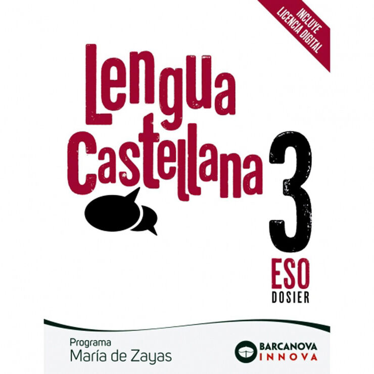 Lengua castellana 3º ESO. María de Zayas