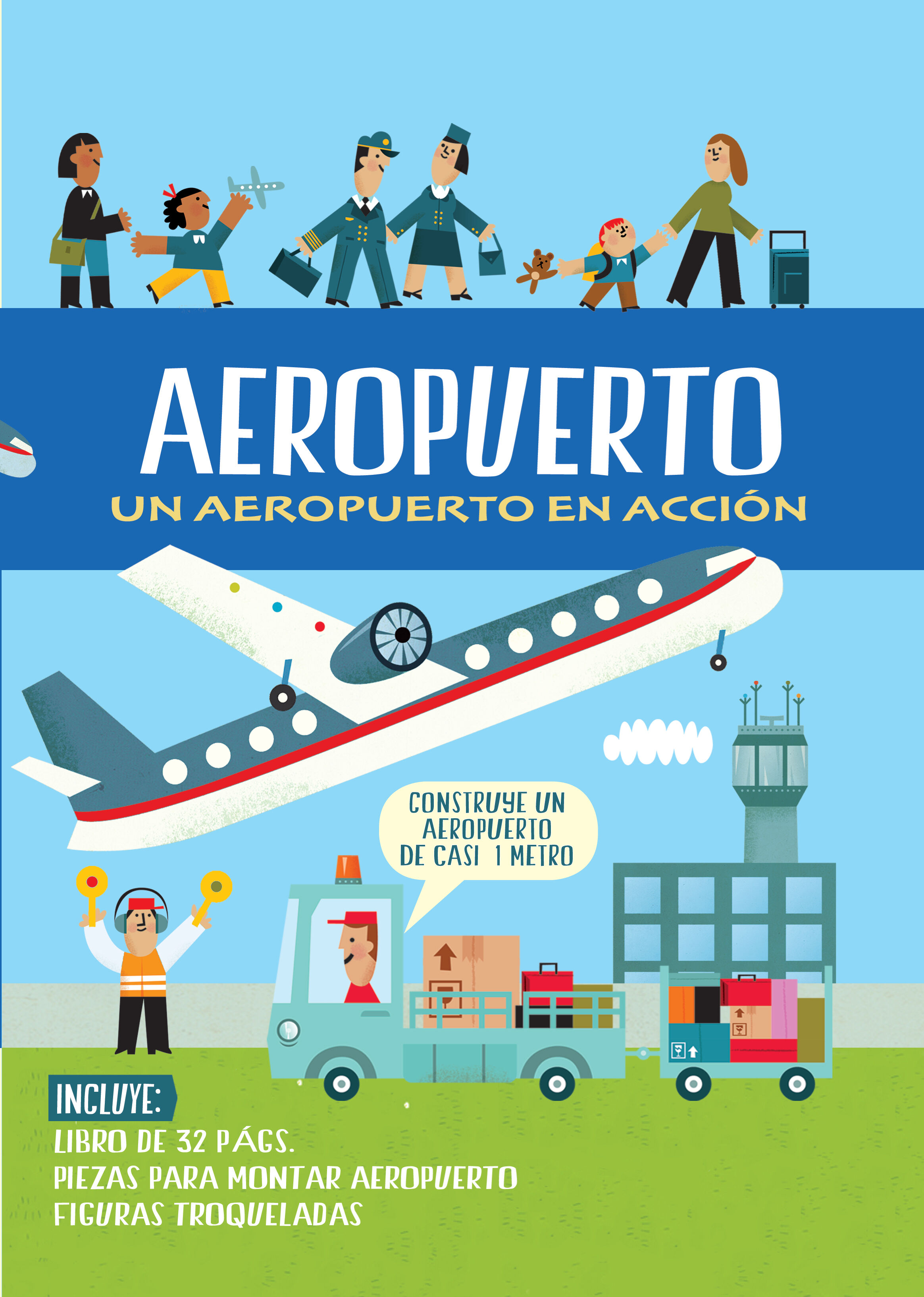 Aeropuerto. Un aeropuerto en acci&oacute;n