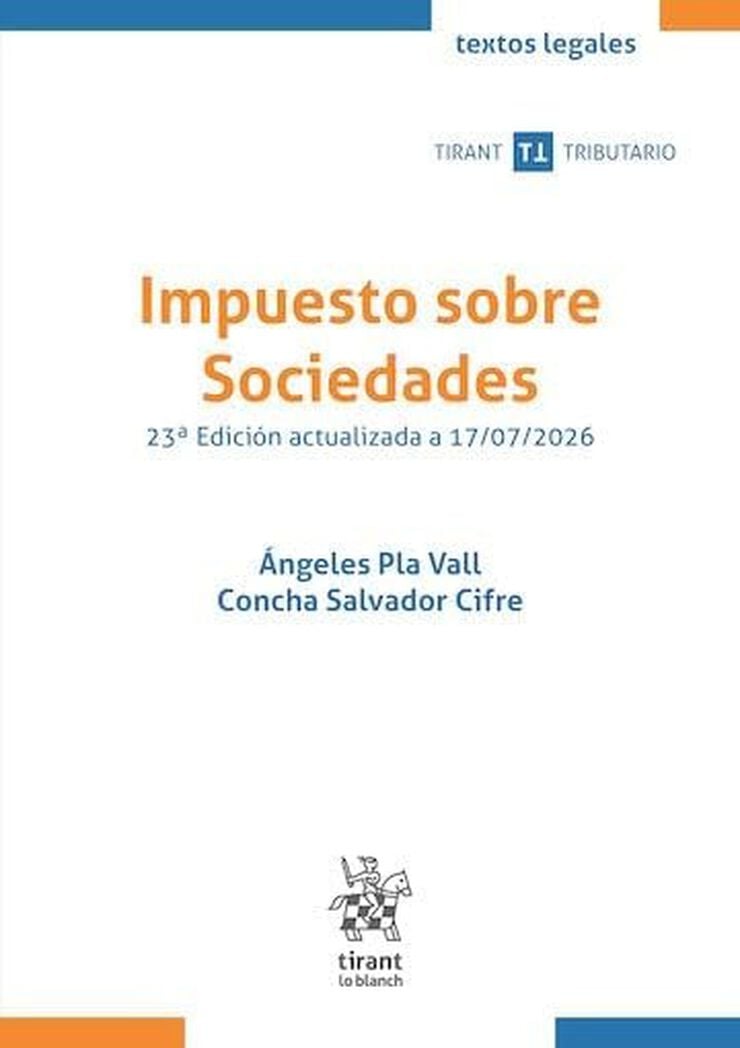 Impuesto sobre Sociedades 23&ordf; Edici&oacute;n