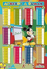 Lámina educativa - Aprende a sumar (Mickey)