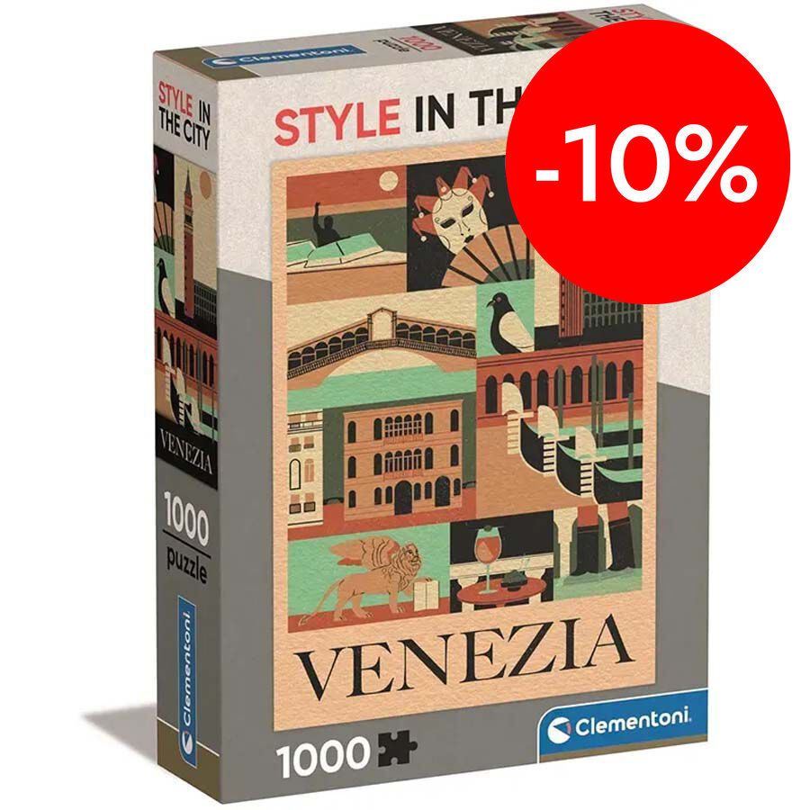 Puzzle 1000 piezas Style In The City Venecia