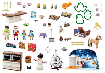 Playmobil Calendario Adviento Patelería de Navidad 71088