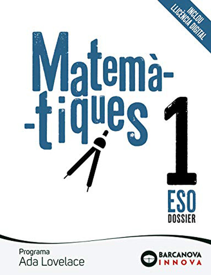 Matemàtiques 1 ESO Dossier +digital Barcanova