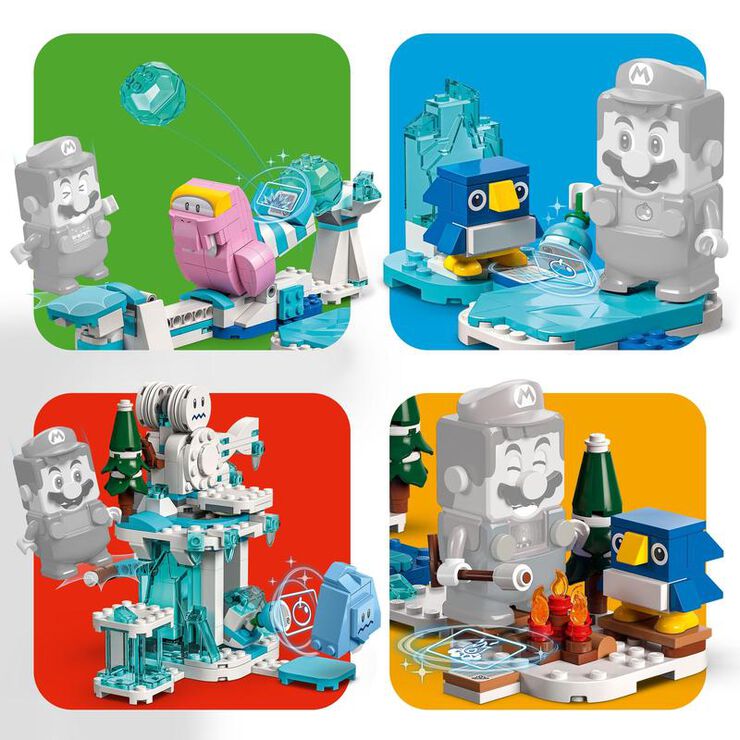 LEGO® Super Mario Set de Expansión: Aventura en la nieve de la Morsik 71417