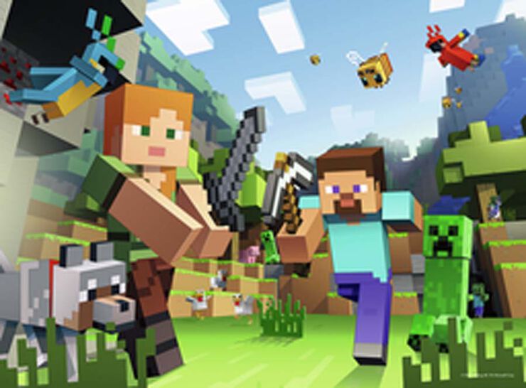 Puzle 100 piezas Minecraft
