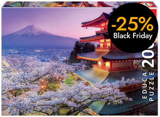 Puzle 2000 piezas monte Fuji Japó