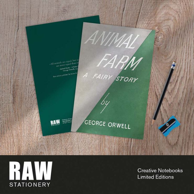 Llibreta A5 Raw Stationery Primera Edició Animal Farm