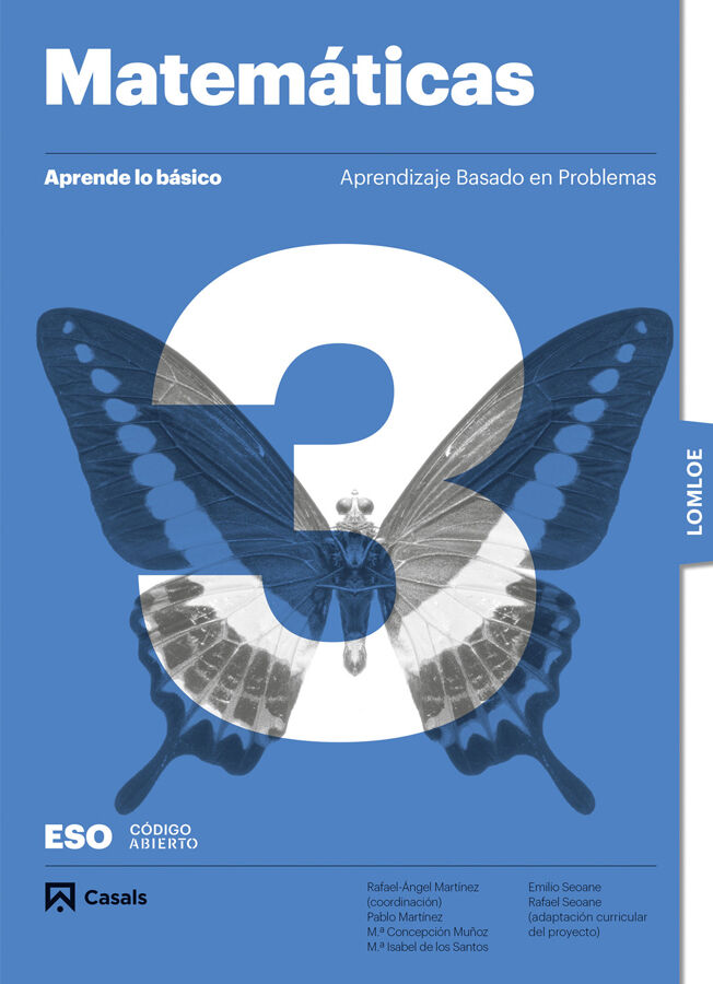 Aprende lo b&aacute;sico. Matem&aacute;ticas 3 ESO. LOMLOE