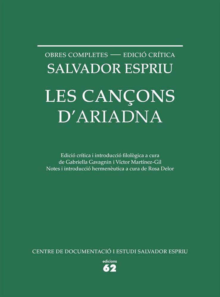 Les cançons d'Ariadna