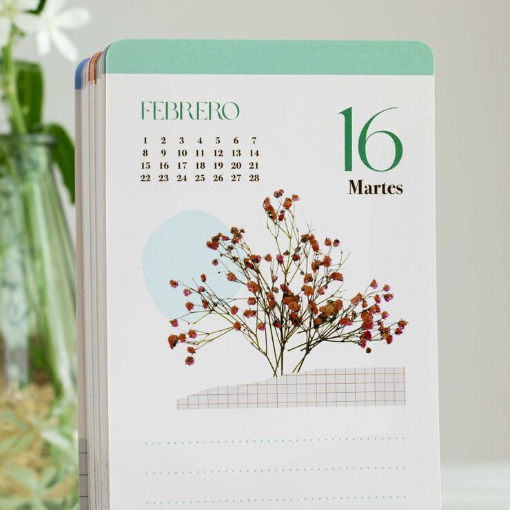 Calendario Sobremesa Tarjetas Tantanfan Castellano 2027 Defreds