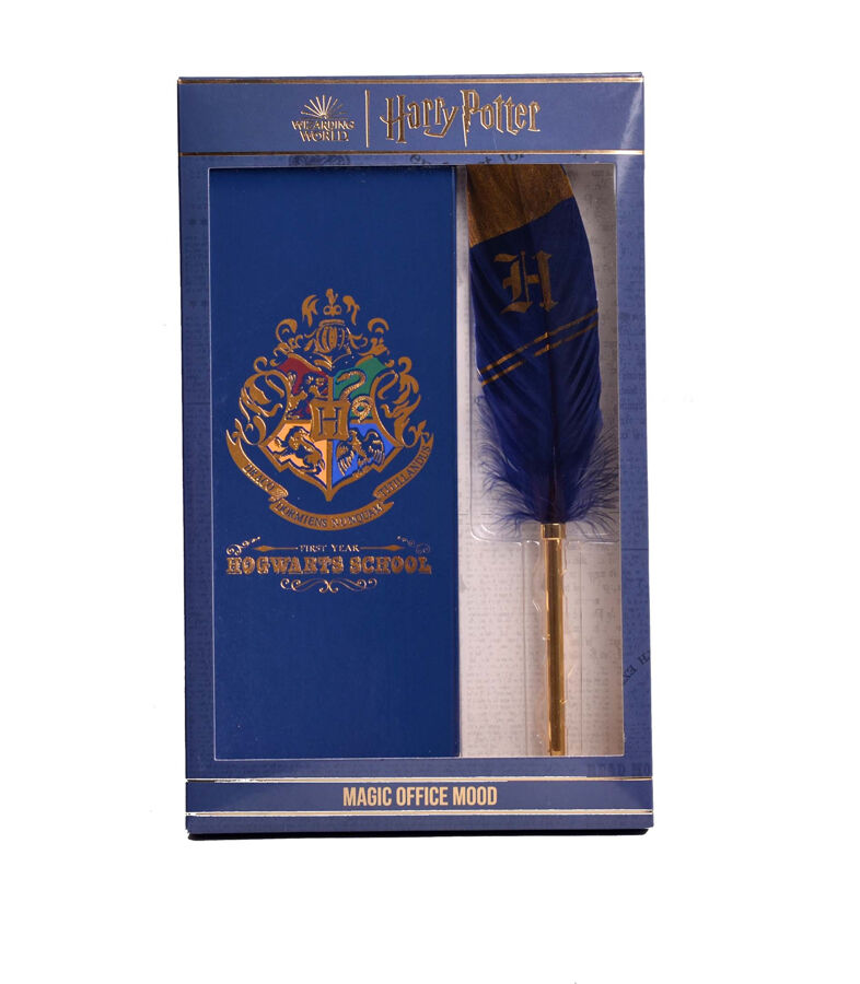 Cuaderno y Pluma Harry Potter