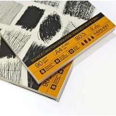 Bloc espiral Dibujo Fabriano Schizzi A4 80 hojas 90g