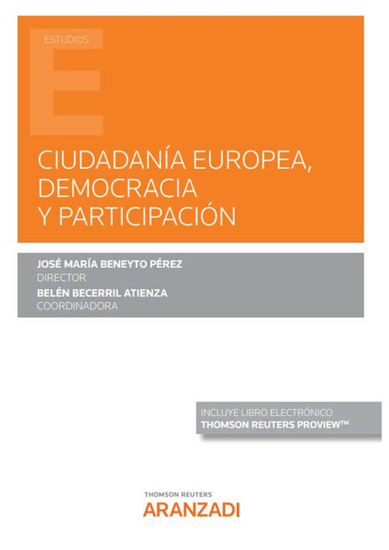 Ciudadan&iacute;a europea, democracia y participaci&oacute;n (Papel + e-book)