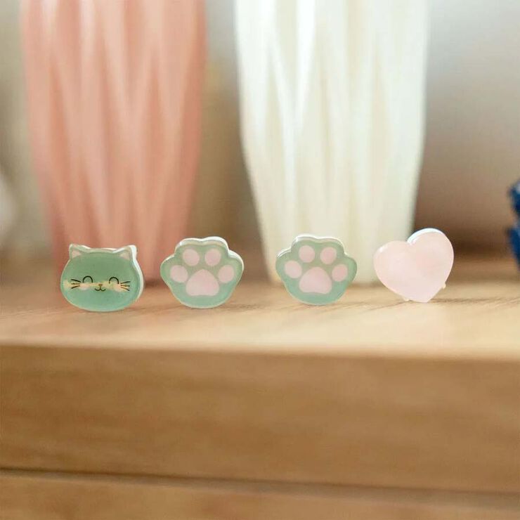Pin&ccedil;a de Cabell Legami Kitty &ndash; 4 unitats