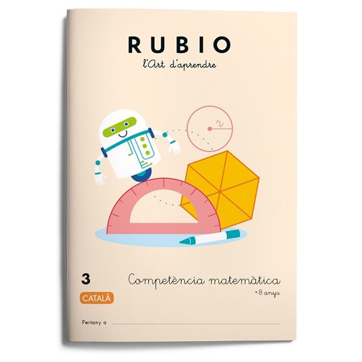 Competència Matemàtica 3 3r Primària Rubio