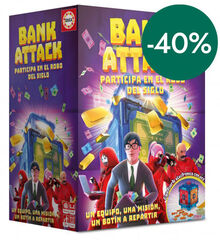 Joc cooperatiu Educa Bank attack