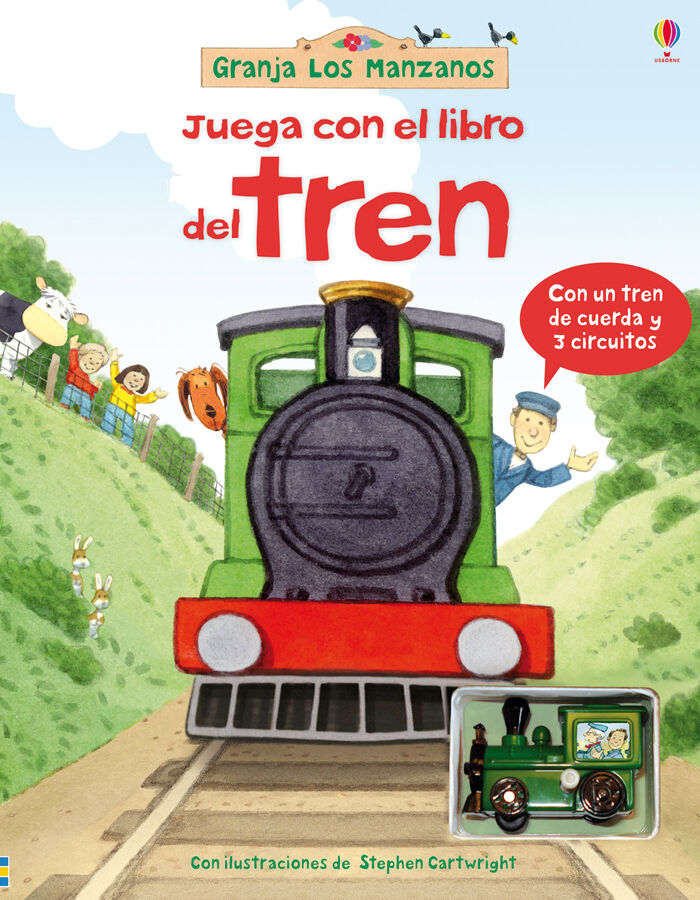 Juega con el libro del tren (Granja Los Manzanos)