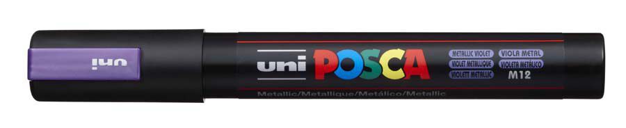 Retolador Posca PC-5M 1,8-2,5mm violeta metall