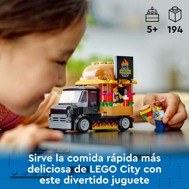 LEGO® City Camión Hamburguesería 60404