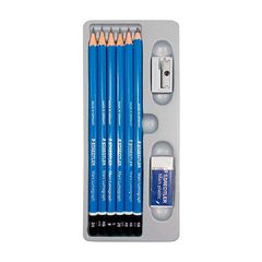 Set Staedtler Llapis Mars Lumograph 6 peces