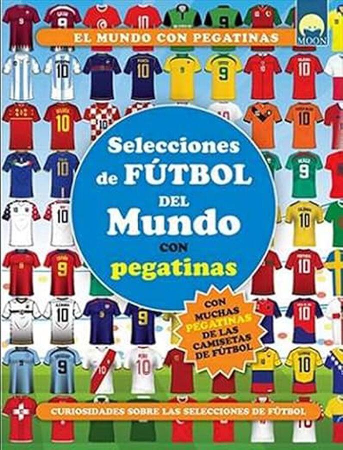 Selecciones de f&uacute;tbol del mundo con pegatinas