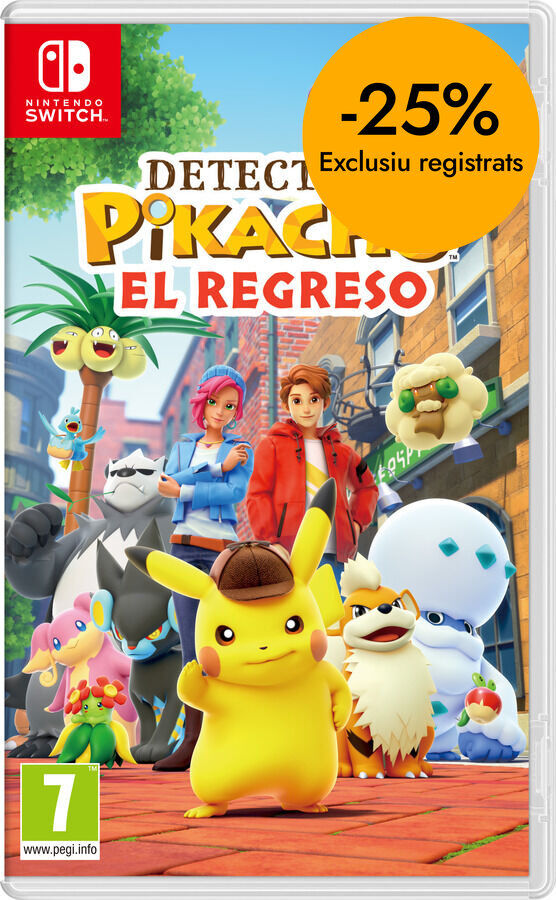 Detective Pikachu: El Regreso Nintendo Switch